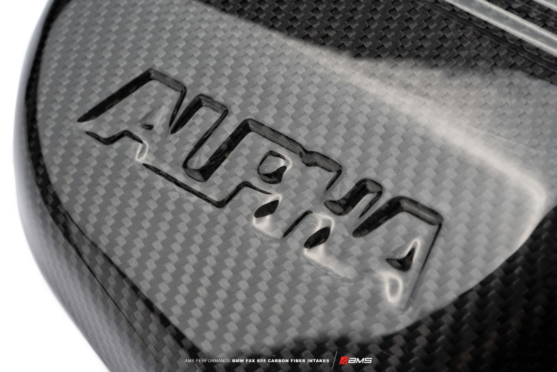 AMS Performance 15-18 BMW M3 / 15-20 BMW M4 w/ S55 3.0L Turbo Engine Carbon Fiber Intake - AMS.39.08.0001-1