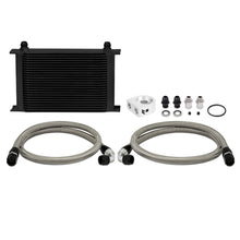 Load image into Gallery viewer, Mishimoto Universal 25 Row Oil Cooler Kit (Black Cooler) - MMOC-UHBK