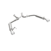 Load image into Gallery viewer, MagnaFlow Axle Back, SS, 2.5in, Competition, Dual Split Polish 4.5in Tip 2015 Ford Mustang Ecoboost - 19179