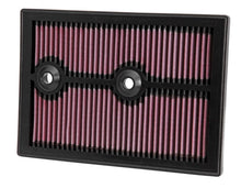 Load image into Gallery viewer, K&amp;N Replacement Air Filter 12 -13 VW Golf VII 1.2L/1.4L / 12-13 Polo GT 1.4L / 13 Audi A3 1.4L - 33-3004