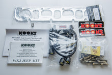 Load image into Gallery viewer, Kooks 2012+ WK2 Jeep/ Durango 6.4L 1-7/8in x 3in SS Long Tube Headers - Cat SS Conn Pipe - 3410H421
