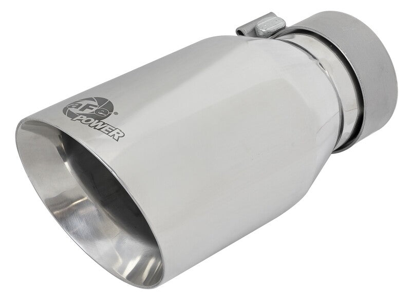 aFe Rebel Series 3in 409 SS Cat-Back Exhaust w/ Polish Tips 17-20 Ford F-250 V8 6.2L - 49-43117-P