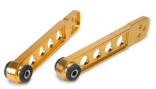 Load image into Gallery viewer, Skunk2 01-05 Honda Civic Gold Anodized Rear Lower Control Arm (Includes Socket Tool) - 542-05-0230