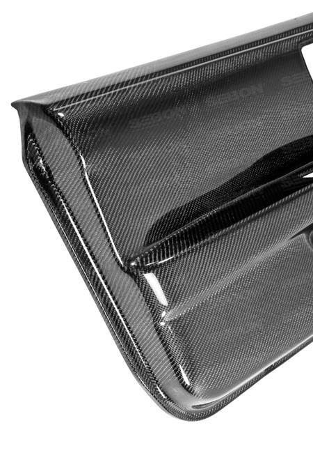 Seibon 95-98 Nissan 240SX OEM-Style Carbon Fiber Door Panels (Pair) - DP9598NS240-OE