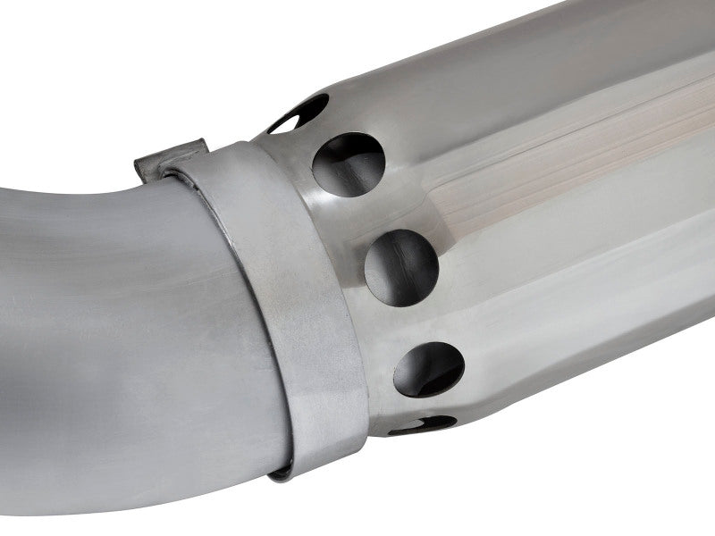 aFe LARGE Bore HD Exhausts 5in DPF-Back SS-409 2016 Nissan Titan XD V8-5.0L CC/SB (td) - 49-46112-P