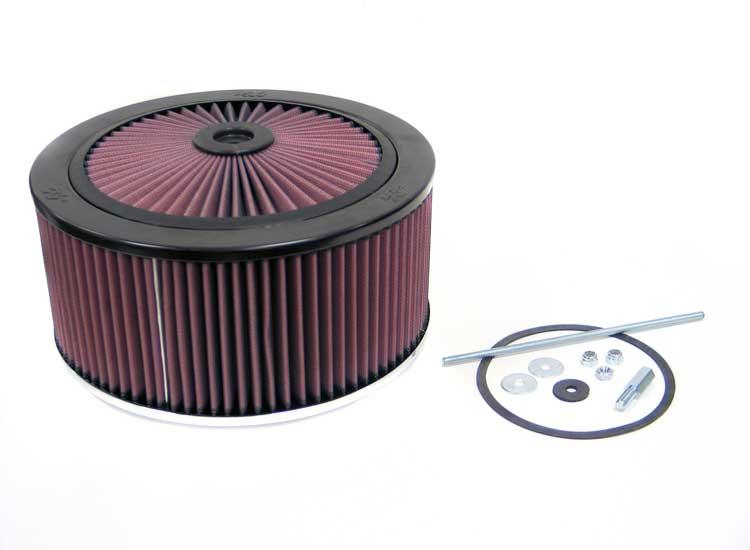 K&N X-Stream Top Assembly 7.313in Flange ID / 11in x 4.5in Custom Assembly - 66-3140