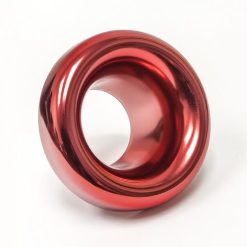 BLOX Racing 3.0in Velocity Stack Aluminum Anodized Red 6in OD - BXIM-00301-RD
