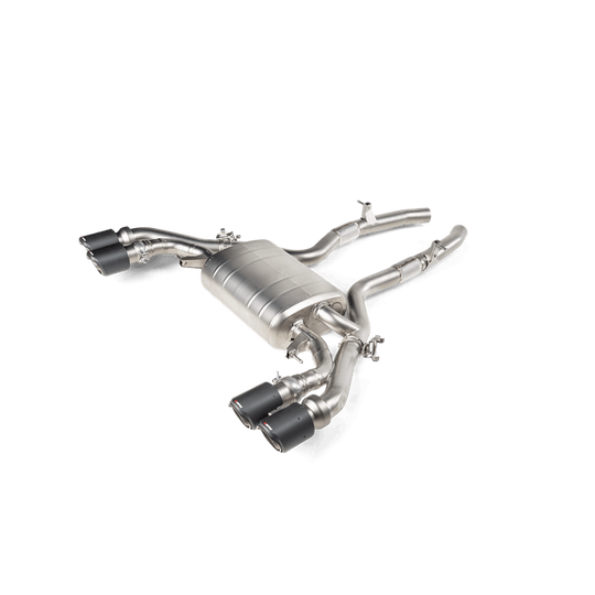 Akrapovic 19-20 BMW X3 M/X4 M (F97/F98) Slip-On Line (Titanium) (Req. Tips) - S-BM/T/10H
