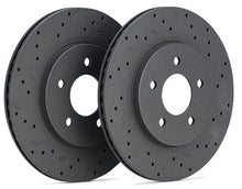 Load image into Gallery viewer, Hawk Talon 18-20 Jeep Wrangler Drilled And Slotted Front Brake Rotor Set - HTC5399