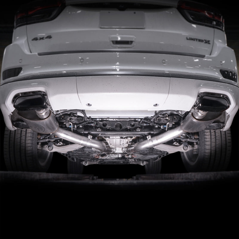 Stainless Works 11-20 Jeep Grand Cherokee 5.7L 3in Legend Catback Exhaust w/X-Pipe (Uses OEM Tips) - JPGC57CBL