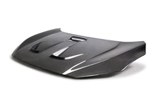 Load image into Gallery viewer, Seibon 2016-2017 Honda Civic Coupe/Sedan/Hatchback MR-Style Carbon Fiber Hood - HD16HDCV-MR