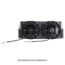 Load image into Gallery viewer, Mishimoto Heavy-Duty Oil Cooler - 17in. Same-Side Outlets - Silver - MMOC-SSO-17SL