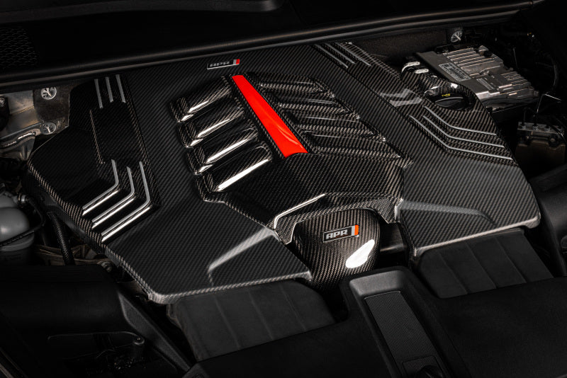 APR 20-24 Audi Q7/Q8/RS Q8/SQ7/SQ8 (4M) 2.9T/3.0T/4.0T Twill Carbon Fiber Engine Cover - MS100256