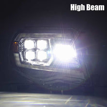 Load image into Gallery viewer, AlphaRex 05-11 Toyota Tacoma NOVA LED Projector Headlights Plank Style Alpha Black w/Actv Light/DRL - 880744