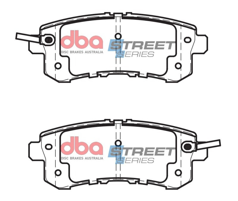 DBA 11-13 Infiniti QX56 Rear Street Series Brake Pads - DB2244SS