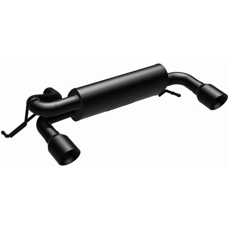 MagnaFlow 2021 Ford Bronco 2.3L I-4 Axle-Back Exhaust w/ Dual Split Rear Style Exit- Black Tips - 19555