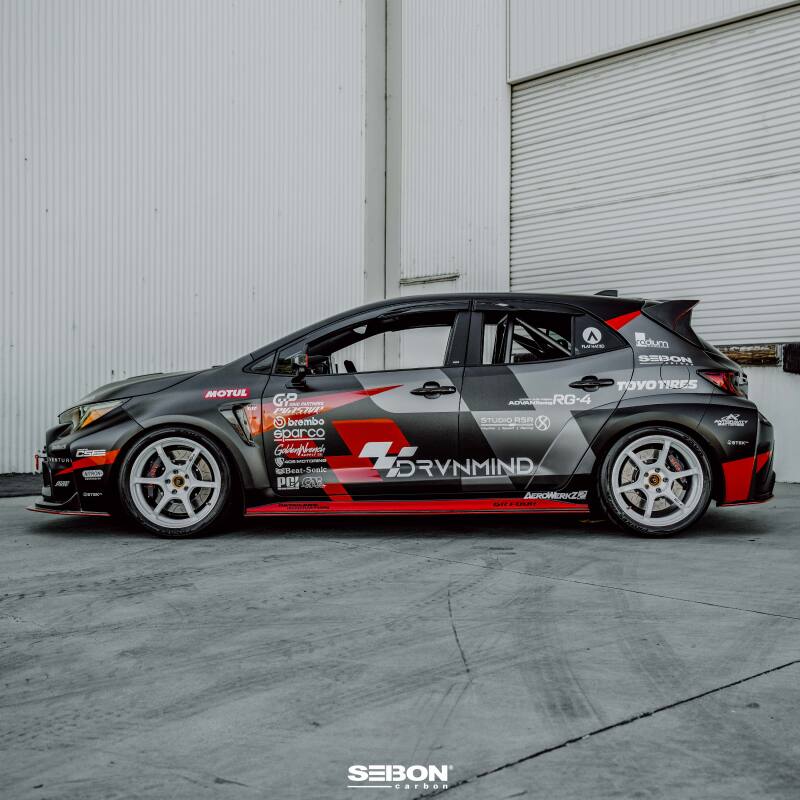 Seibon 2023+ Toyota GR Corolla Carbon Fiber Front Doors - DD23TYGRCOR-F