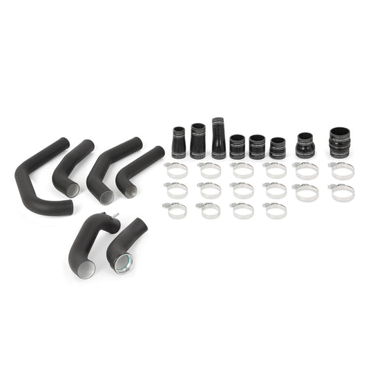 Mishimoto 15-17 Ford F-150 2.7L EcoBoost I/C Pipe Kit - Wrinkle Black - MMICP-F27T-15KWBK