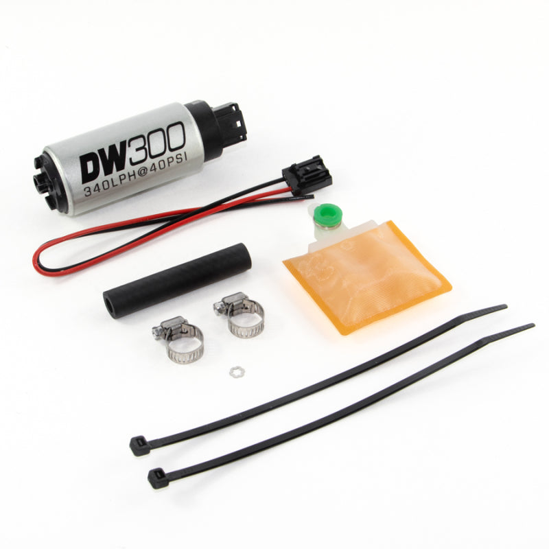 DeatschWerks 320 LPH In-Tank Fuel Pump w/ 90-94 Eclipse FWD Set Up Kit - 9-301-0883