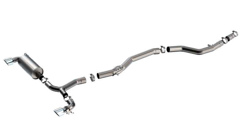 Borla 20-25 Toyota GR Supra ATAK Cat-Back Exhaust System w/ Chrome Tips - 140826