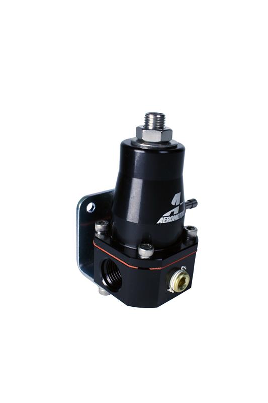 Aeromotive Adjustable Regulator Billet EFI Bypass - (2) -6 Inlets/(1) -6 Return - Black - 13136