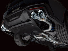 Load image into Gallery viewer, AWE 2024 Ford Mustang Dark Horse S650 RWD Track Edition Cat-Back Exhaust w/ Quad Chrome Silver Tips - 3020-42375