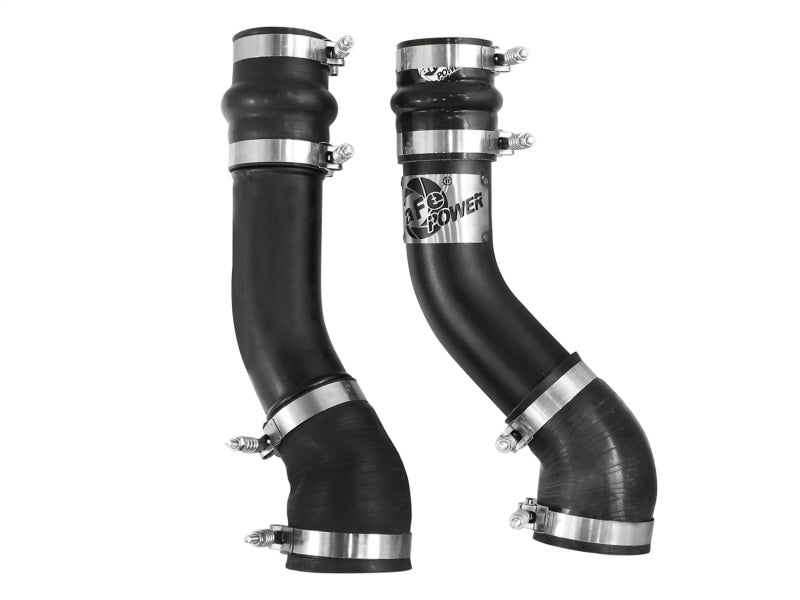 aFe Bladerunner 3 inch Black Intercooler Hot Side Tube Dodge Diesel Trucks 94-02 L6-5.9L - 46-20068-B