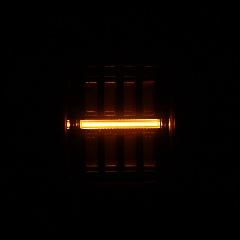 AlphaRex 18-23 Jeep Wrangler JL NOVA Prismatic LED Taillights Alpha-Black - 602010