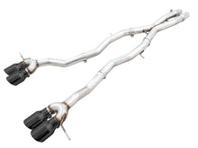 Load image into Gallery viewer, AWE Tuning Track Edition Cat-Back Exhaust for BMW G8X M3/M4 - Diamond Black Tips - 3020-42482