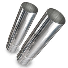 Load image into Gallery viewer, Stainless Works Straight Cut Exhaust Tips-2 1/4in ID Inlet 2 1/4in body - 710225