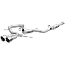 Load image into Gallery viewer, MagnaFlow 13 Ford Focus 2.0L Turbocharged ST Dual Center Rear Exit Stainless Cat Back Perf Exhaust - 15155