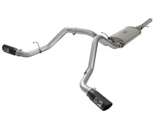 Load image into Gallery viewer, aFe MACH Force-Xp 3in CB SS Dual Exhaust w/Black Tips 09-16 GM Silverado/Sierra 4.3L/4.8L/5.3L - 49-44071-B