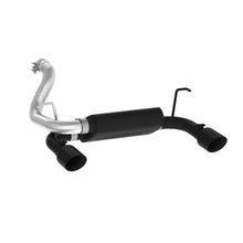 Load image into Gallery viewer, MBRP 2018+ Jeep Wrangler (JL) 3.6L V6 Dual Rear Exit Axle Back BLK Exhaust System - S5529BLK