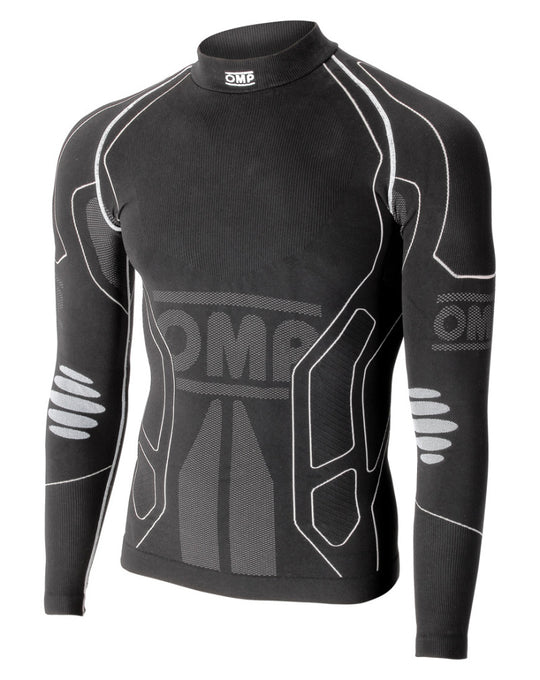 OMP KS Winter Shirt Black - Size 10-12 Years (For Children) - KE0-3021-B01-071-1012Y