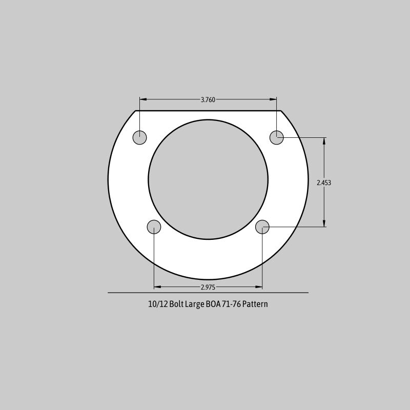 Baer Brakes 71-76 Buick LeSabre 14in Pro+ Rear SDZ Brake Kit - Red - 4302499R
