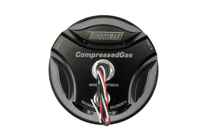 Turbosmart GenV Compressed Gas Solenoid WG45/WG50 Complete Sensor Cap - Black - TS-0550-3168