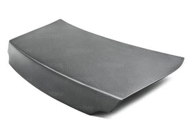 Seibon 09-12 Nissan GTR R35 OEM Dry Carbon Fiber Trunk/Hatch (NO Spoiler Holes) - TL0910NSGTR-OE-DRY