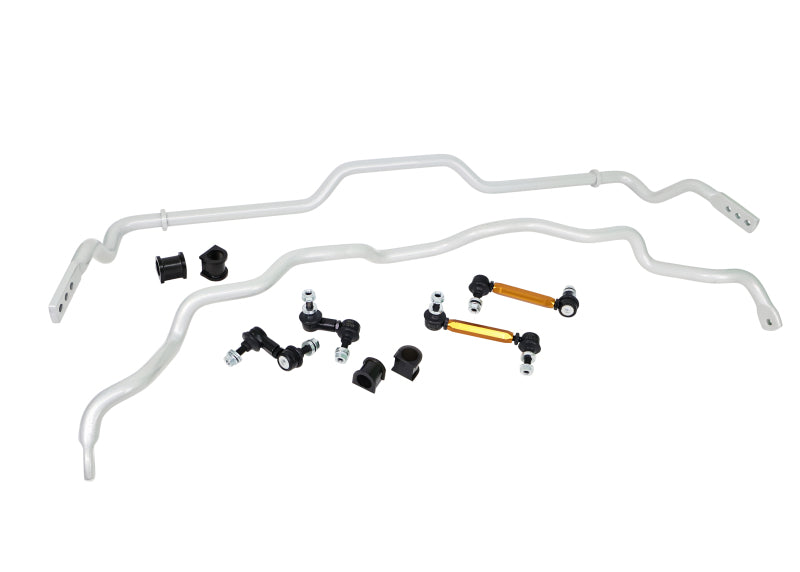 Whiteline 96-01 Mitsubishi Lancer Evolution IV/V/VI AWD Anti Sway Bar Front and Rear Vehicle Kit - BMK011