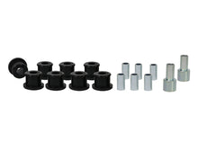 Load image into Gallery viewer, Whiteline Plus 10/89-8/94 Mazda 323 BG Astina / Familia Rear Inner &amp; Outer Control Arm Bushing Kit - W61753