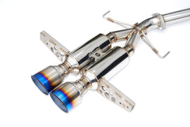 Invidia 2017+ Honda Civic Hatchback Sport/Sport Touring Gemini Titanium Tip Cat-back Exhaust - HS17CHB7GM2ST