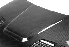 Load image into Gallery viewer, Seibon 12-13 BMW F30 GTR-Style Carbon Fiber Hood - HD1213BMWF30-GTR