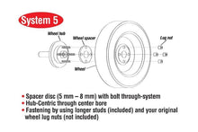 Load image into Gallery viewer, Eibach Pro-Spacer System 5mm Spacers (2) / 4x100 Bolt Pattern / 54.1 CB for 90-93 Mazda Miata - S90-5-05-045