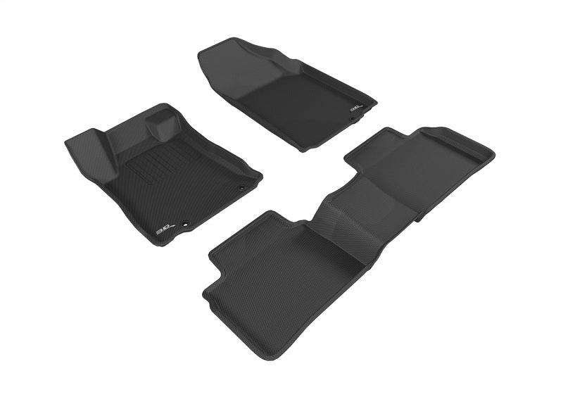 3D MAXpider 16-18 Nissan Altima Sedan Kagu Black Full Set - L1NS09201509