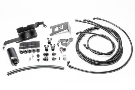 Radium Engineering Nissan R35 GT-R Fuel Hanger Feed Kit - Stainless - 20-0851-03