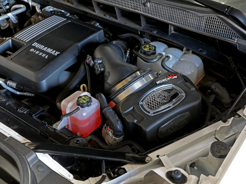 aFe Momentum HD Cold Air Intake System w/Pro Dry S Filter 2020 GM 1500 3.0 V6 Diesel - 50-70064D