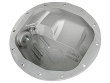 Load image into Gallery viewer, aFe Power Street Series Front Differential Cover Raw w/ Machined Fins 13-18 RAM V8 5.7/6.4L - 46-70400