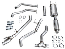 Load image into Gallery viewer, AWE Tuning 0FG Exhaust for 3rd Gen Toyota Tundra - Dual Chrome Silver Tips - 3015-32063