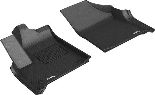 3D MAXpider 2018-2020 Buick Enclave Kagu 1st Row Floormat - Black - L1BC04011509