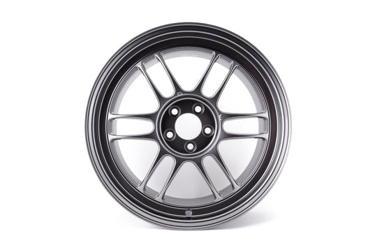 Enkei RPF1 17x9 5x100 35mm Offset 73mm Bore Dark Silver Wheel - 3797908035DS