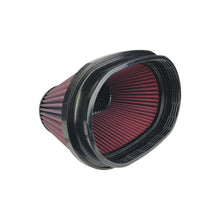 Load image into Gallery viewer, Injen Oiled Air Filter 8.5x5.63in Oval ID / 9.92x7.17in Base / 5.7in HT / 6.865ix4.115in Top - X-1126-BR